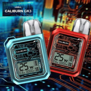 پاد یوول کالیبرن جی کی ۳ Uwell Caliburn GK3 25W Pod System